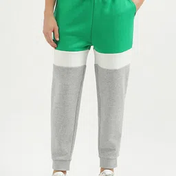 United Colors of Benetton Men Colourblocked Joggers-image-85