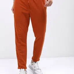 HIGHLANDER Men Popcorn Structured Slim Fit Track pant-image-67