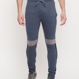 Duke Men Blue Solid Slim Fit Track Pant-picture-5