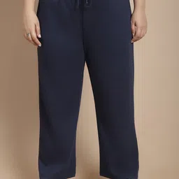 Rute Plus Size Women Mid Rise Cotton Track Pant-63