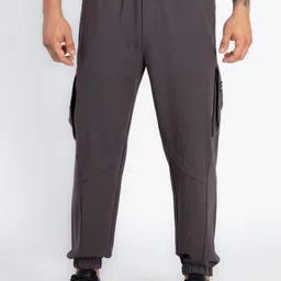 Status Quo Men Balloon Fit Side Pockets Joggers-image-91