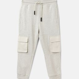 United Colors of Benetton Boys Mid-Rise Pure Cotton Joggers-image-5