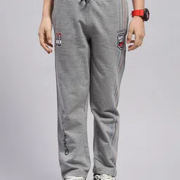 Monte Carlo Boys Typography Printed Track Pants-picture-1
