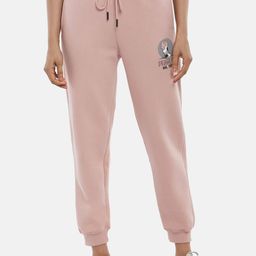 Honey by Pantaloons Women Peanuts Printed Mid-Rise Joggers-image-48