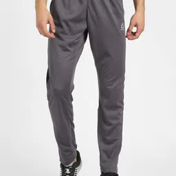 Reebok Men Grey Solid Track Pants-image-16