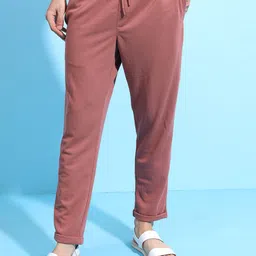 HIGHLANDER Men Self Design Popcorn Structured Slim Fit Trousers-picture-26