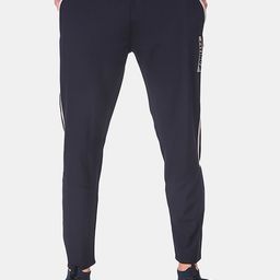 FITINC Men Navy Blue Striped Dry-fit Lightweight Joggers-image-27