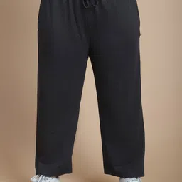 Rute Plus Size Women Mid Rise Cotton Track Pant-62