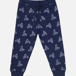 Bodycare Infant Boys Printed Cotton Joggers-image-38