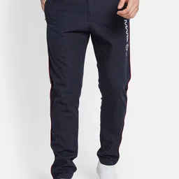 Octave Men Solid Regular Fit Mid Rise Regular Track Pants-picture-37