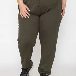 TITTLI Women Plus Size Mid Rise Cotton Track Pant-picture-26