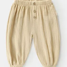 LULU & SKY Kids Tapered-Fit Pure Cotton Mid-Rise Joggers-image-41