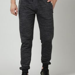 Crocodile Men Self Design Slim-Fit Cotton Joggers-image-81