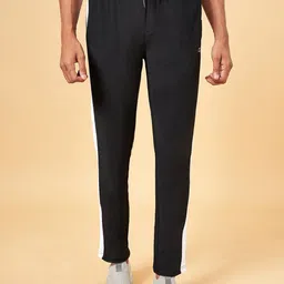 Ajile by Pantaloons Men Striped Mid-Rise Slim-Fit Track Pants-image-68