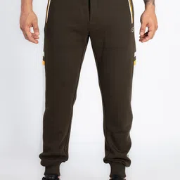 Status Quo Men Side Pockets Regular Fit Joggers-image-50