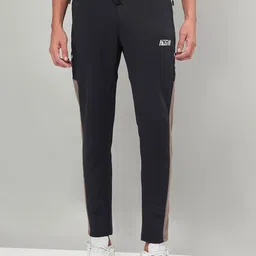Technosport Men Active Slim Fit Track Pants with Rapid Dry Technology-5