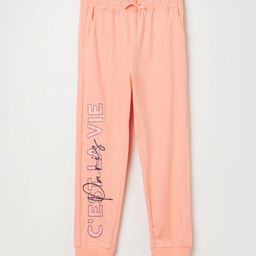 Fame Forever by Lifestyle Girls Printed Pure Cotton Mid-Rise Track Pants-picture-54