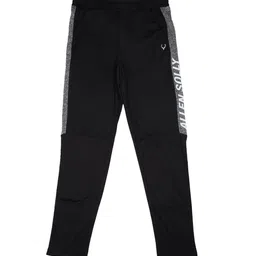 Allen Solly Junior Kids Boys Black Graphic Printed Track Pants-image-20
