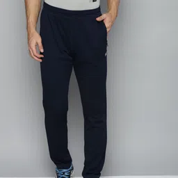 Reebok Men Navy Blue Textured Prime Training Track Pants-picture-43
