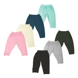 Lenam Kids Pack Of 7 Mid-Rise Track Pants-35