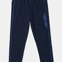 Jockey Boys Super Combed Cotton Rich Graphic Print Joggers With Drawstrings Closure - AB10-picture-18