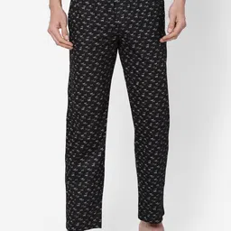 URBAN SCOTTISH Men Printed Pure Cotton Lounge Pants-image-26
