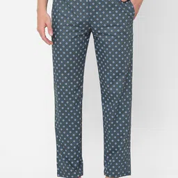 URBAN SCOTTISH Men Printed Pure Cotton Lounge Pants-picture-26