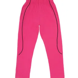 DYCA Girls Fuchsia Pink Solid Cotton Track Pants-image-68