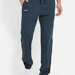 Octave Men Side Striped Detail Cotton Track Pants-picture-24