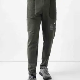 Wildcraft Men Printed With Side Woven Quilting Cotton Track Pants-image-31