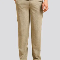 Muvazo Men Textured Cotton Track Pants-image-63