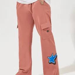 Maniac Men Printed Cotton Soft Functional Cargo Track Pants-image-28