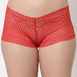 CUKOO Women Red Self-Design Hipster Briefs-picture-29