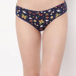 Clovia Printed Low Rise Anti-Microbial Hipster Brief-image-99