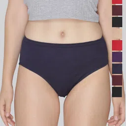 LYRA Pack Of 10 Assorted Anti-Odour Hipster Briefs-image-72