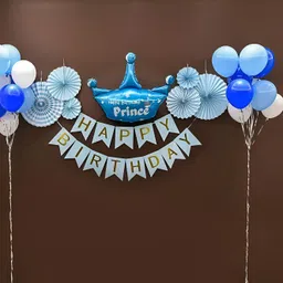 Special You 41-Pcs Blue & White Foil Balloons Birthday Decors-image-20