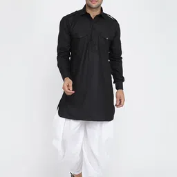 ROYAL KURTA Mandarin Collar Pure Cotton Straight Kurta With Salwar-picture-14
