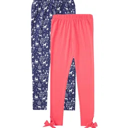 Cub McPaws Girls Pack of 2 Ankle Length Leggings-image-82
