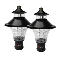 BENE Black & White 2 Pieces Self-Assembly Outdoor Lamps-6
