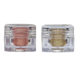 Veoni BELLE Holographic Set Of 2 HD Glitter Eyeshadow-5g Each-Peach 11-Pure Gold 15-5