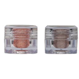 Veoni BELLE Holographic Set Of 2 HD Glitter Eyeshadow-5g Each-Peach 11-Rose Gold 17-8