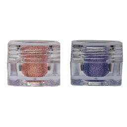 Veoni BELLE Holographic Set Of 2 HD Glitter Eyeshadow-5g Each-Peach 11-Mauve Purple 09-0