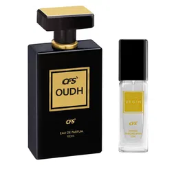 CFS Oudh Black Eau De Parfum-100ml & Begin Gold Long Lasting Perfume-25ml-57