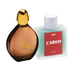 CFS Chocolate Fantasy & Cargo Blue Set Of 2 Long Lasting Eau De Parfum - 100ml Each-16