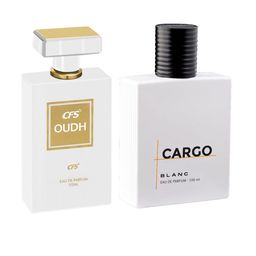 CFS Oudh White & Cargo Blanc Set Of 2 Long Lasting Eau De Parfum - 100ml Each-image-5
