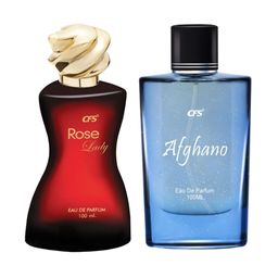 CFS Rose Lady & Afghano Set Of 2 Long Lasting Eau De Parfum - 100ml Each-image-53