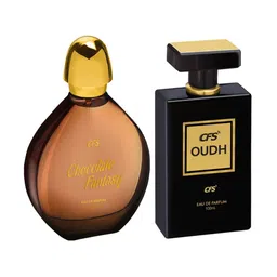 CFS Chocolate Fantasy & Oudh Black Set Of 2 Long Lasting Eau De Parfum - 100ml Each-15