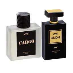 CFS Cargo Black & Oudh Black Set Of 2 Long Lasting Eau De Parfum - 100ml Each-20