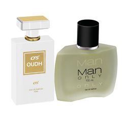 CFS Oudh White & Man Only Set Of 2 Long Lasting Eau De Parfum - 100ml Each-image-38