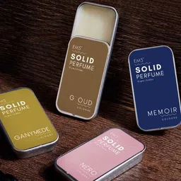 EM5 Solid Set Of 4 Memoir-Ganymede -G Oud-Nero Cologne Perfume - 12g Each image 1